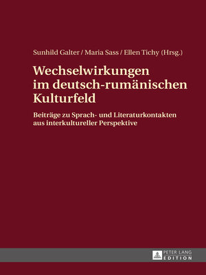 cover image of Wechselwirkungen im deutsch-rumaenischen Kulturfeld